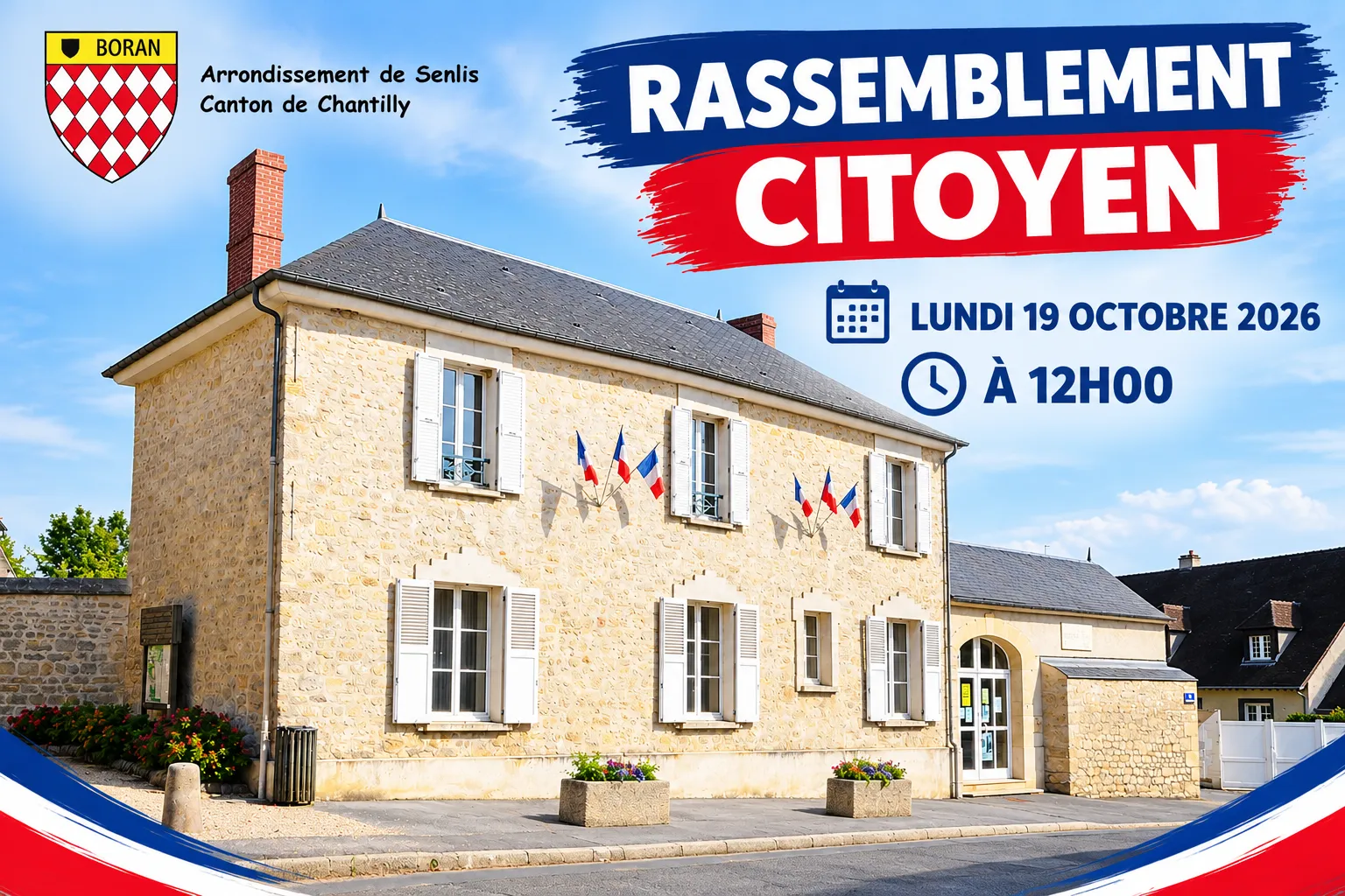 Lire la suite de l'actualité Rassemblement citoyen – Aujourd’hui à 12h devant la mairie